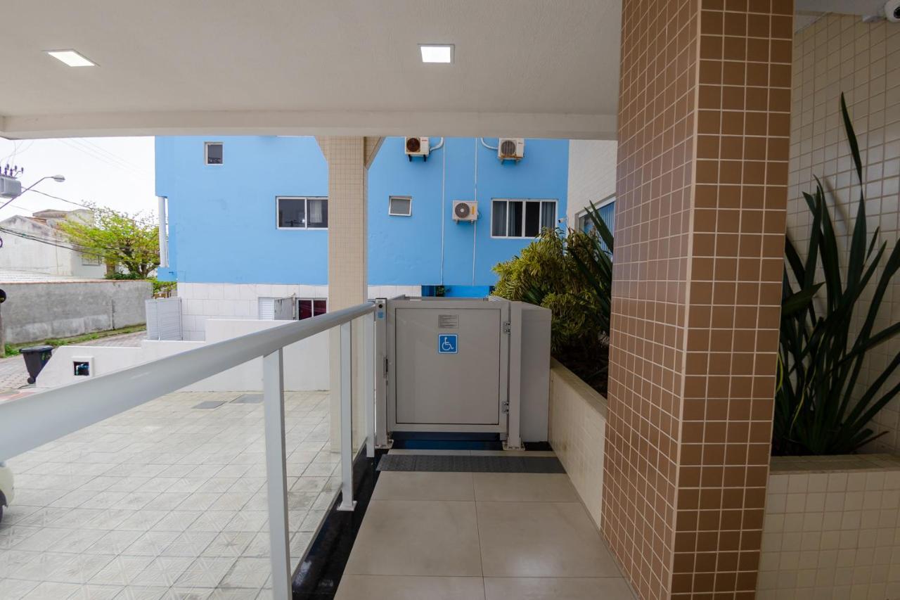Apartamento a 30m da praia com ampla vista mar Florianopolis Exterior foto